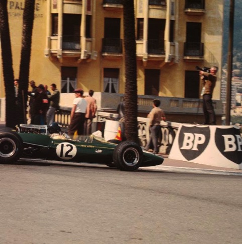 Monaco avec la Lotus 33 en attendant la 49 mais toujours pas de réussite !
Contribution Eric Daon/Facebook